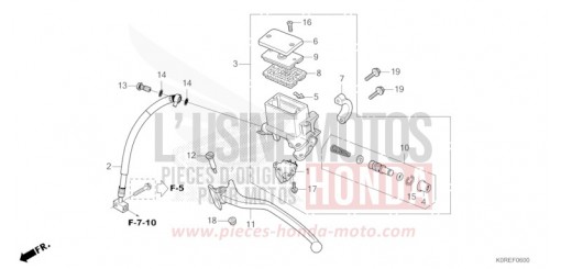 HAUPTBREMSZYLINDER, H. SH125ADT de 2026
